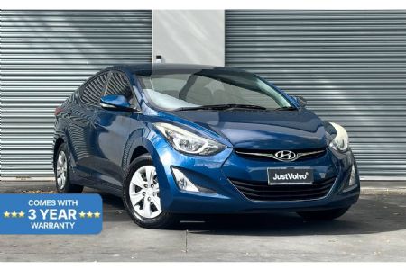 Hyundai Elantra in Dazzling Blue MY15