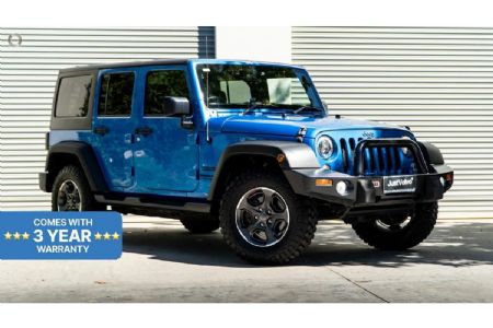 Jeep Wranglr Ultimate Sport AWD MY16 in Rhino Blue